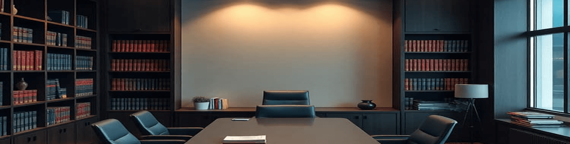 Sala de escritório de advocacia